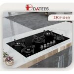 اجاق گاز رو میزی شیشه ای 5 شعله داتیس کد DG 549