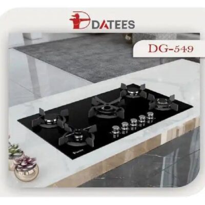 اجاق گاز رو میزی شیشه ای 5 شعله داتیس کد DG 549