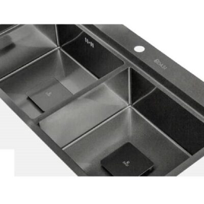 8850/2B سینک دو لگن روکار سایز 50*88 وارداتی داسی