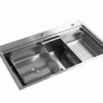 8048/1S سینک تک لگن روکار استیل زنبوری سایز 48*80 وارداتی داسی
