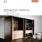 مکانیزم پاکت درب ایتالیایی Pocket doors ملونی