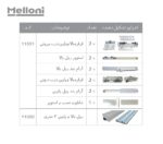 مکانیزم تاپ لاین روکار دو درب  Top line_2 ملونی - Image 2