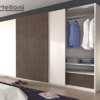 مکانیزم تاپ لاین روکار سه درب با آرامبند وسط  Top line_3 ملونی