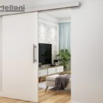 مکانیزم تک درب آویز کشویی آرامبند 80 کیلویی hang ceiling ملونی