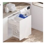 سطل توکار ریلی رخت چرک لاندری جهت یونیت عرض 60 سانتیمتر فانتونی کد Q060