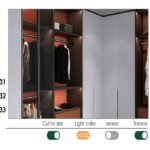 چراغ LED روکار شیبدار مدل نکسو (Nexo) عرض 60 سانتیمتر فانتونی کد N731