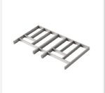 دیوایدر جای قاشق و چنگال کلاسیک جهت سری مجیک باکس سایز 60 ملونی کد 3104E.60