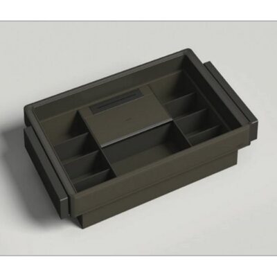 کشو نظم دهنده چرمی ریلی دارای آرام بند Leka Series سایز 90 یونی هوپر کد WS4175S.90