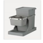 سطل یک قلو زیر سینک ریلی به همراه سبد کیسه زباله ملونی کد 9174