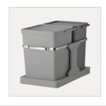 سطل دو قلو زیر سینک ریلی ملونی کد 9176