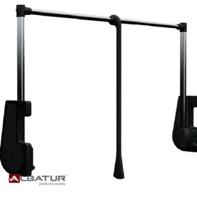 رگال آسانسوری مشکی مات آلباتور ترکیه کد M351100