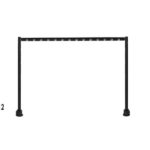 چراغ LED خطی 1 متر ویترینی لومی فانتونی کد N912