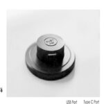 هاب شارژر لیفت آپ مدل ChargeHub X3 با رنگ مشکی فانتونی کد N376