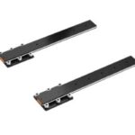 ريل غلتکی تمام مخفی لوکس kg۲۵ مشکی عمق 400mm فانتونی کد B721