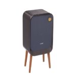 سطل زباله 20 لیتری هوشمند پایه دار با حلقه ثابت کننده کیسه زباله  HTN کد HTD421-20L