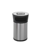 سطل زباله 15 لیتری + جا سیگاری HTN کد HTD232-15L