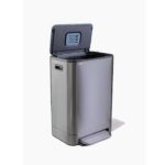 سطل زباله 40 لیتری  پدالی و با سطل داخلی HTN کد HTD642-40L