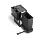 سطل چند منظوره توکار متصل به کف تک سطلی فانتونی جهت یونیت عرض ۴۰ سانتیمتر کد Q640