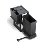 سطل چند منظوره توکار متصل به کف تک سطلی فانتونی جهت یونیت عرض ۴۰ سانتیمتر کد Q640