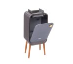 سطل زباله 20 لیتری هوشمند پایه دار با حلقه ثابت کننده کیسه زباله  HTN کد HTD421-20L - Image 2