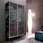 بوفه دکوراتیو با درب کرکره ایی فانتونی مدل Zenix مدل Lyra کد P211
