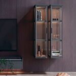 بوفه دکوراتیو با پروفیل آلومینیومی فانتونی مدل Axion کد P212